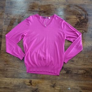 Pink Cotton Sweater | Uniqlo